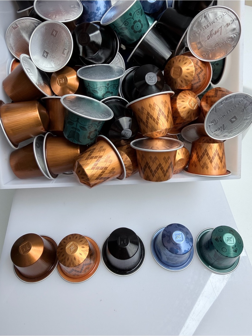 Nespresso Original Line Coffee Capsules 100 Loose Variety - Stockholm Tokyo